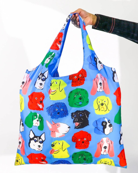 Dogs Art Sack (Reusable Tote Bag)