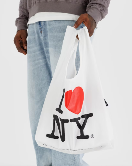 Standard Baggu Reusable Bag in I Love NY